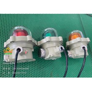 ATEX certified Explosion Proof Alarm Lights 150min Flash Frequency voltage