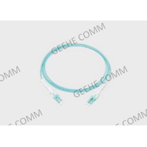 Pull Tab 10Gb 40Gb OM3 LC To LC Duplex Fiber Patch Cable