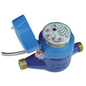 GPRS Mbus DN15mm AMR Water Meter , Flange Port Woltman Water Meter