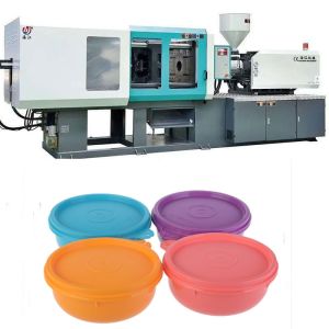 2 Cooling Zone TPR Injection Moulding Machine With 100KN Clamping Force For