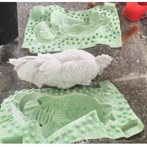High Strength RTV2 Tin Cure Liquid Silicone Rubber For Making Gypsum Statue Mold