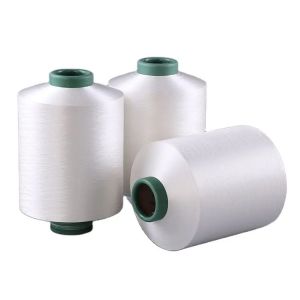Cheap DTY Raw White Black 100% Polyester Filament Yarn NIM SD 300d/96f 150d/48f for sale