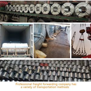 Galvanized Coated Steel Sheet In Roll gi coil Thickness 0.12-6mm With Galvanized