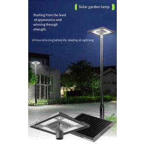Diamond shaped Solar Courtyard Light - Intelligent Light Control, Ultra long