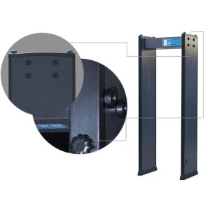 Cheap Weatherproof Industrial Walk Through Security Scanners With 4 Detection Zones for sale