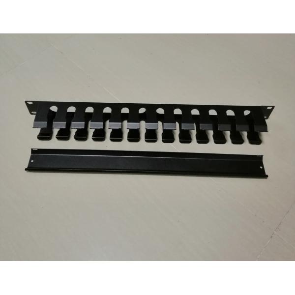 Cable Management Panel 19 Inch 1U patch panel fiber optic 1U cable management