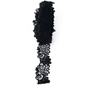 2" Polyester Lace Trim Wedding Applique Lace Ribbon Craft Sewing