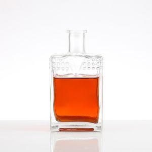 Cheap Hot Stamping Surface Handling 750ml Glass Wine Bottles for 2022 Custom Logo Brandy Sale for sale