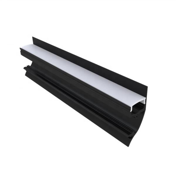 Quality Extruded Aluminum Black LED Strip Light Channel Surface Mounting OEM ODM wholesale