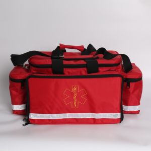 Large Capacity First Aid Ambulance Bag Empty Survival Trauma Aid Kit For