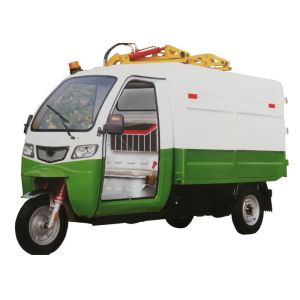 Cheap Hydraulic Control Electric Garbage Vehicle With Good Safety Performance for sale