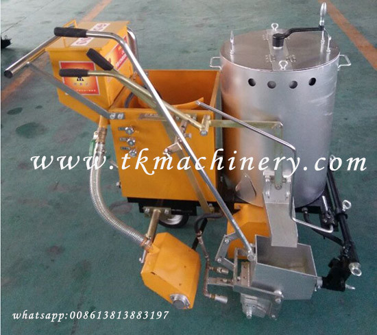 Road Marking Machinery TKD 860 Hand Push Thermoplastic Machine for Road