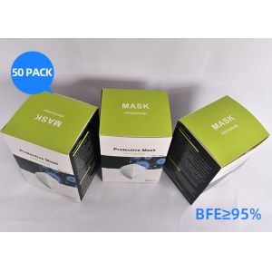 Antibacterial 4 Ply Mask N95 Respirator En149 2001 Ffp2 Standard 95*175mm