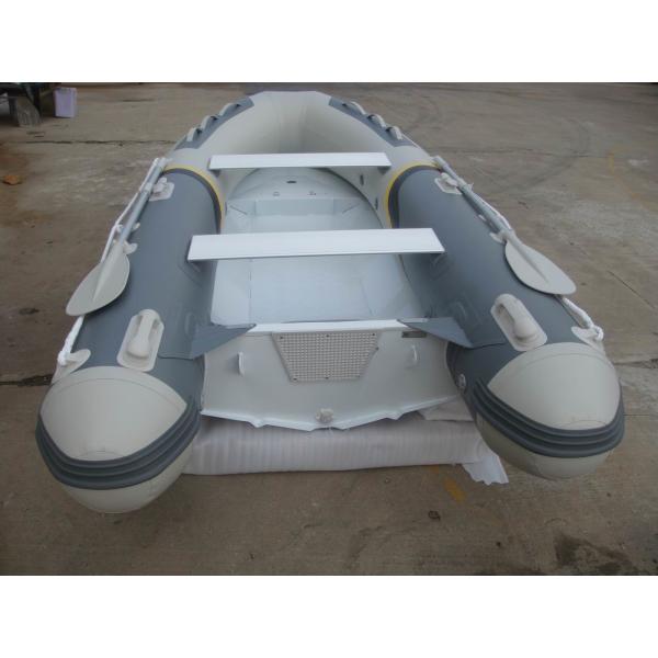 Front Locker Aluminum Rib Boat double layer flat bottom 4 Person Inflatable Boat