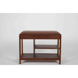 Cheap Lightweight 3 Shelves Entryway Bench With Shoe Storage / Hidden Drawer for sale