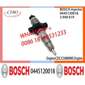 BOSCH Neutral Fuel Injector Assembly 0445120015 3949619 For CDC/CUMMINS