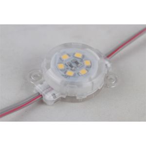 DC12V 0.6W LED Pixel Point Light Waterproof IP67 SMD2835 30mm 6500K PC Anti - UV