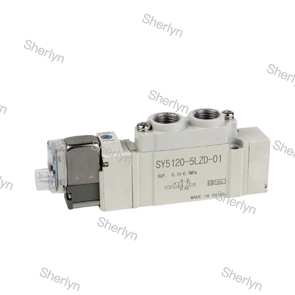 SMC Solenoid Valve SY3120-6LZD-C4 SY3000 Series 12VDC