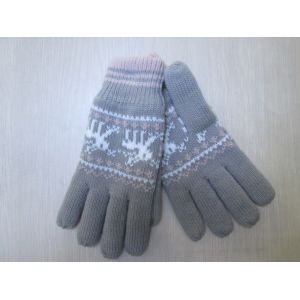 China Ladies Acrylic Glove with Jacquard--Thinsulate glove--Fashion glove--Gift on sale
