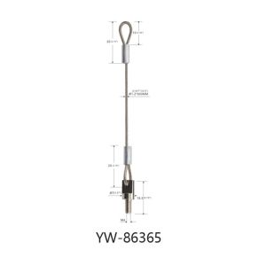 Adjustable Gripper Led Panel Light Suspension Kit With Three Stopper Legs