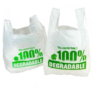 China Convenient Biodegradable Refuse Bags , Disposable Compost Bags 1 Or 2 Sides Printing on sale
