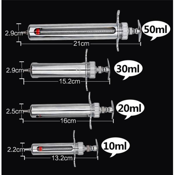Quality Luer Lock Cattle Injection Needles 40ML Veterinary Injection Syringe wholesale