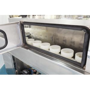 Rinsing Recycle Glass Bottle Washer Jar Cleaning Machine Automatic Double Line