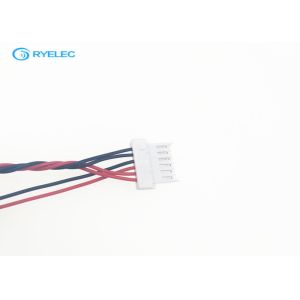 502439-0600 3 Pin Dupont 2.54 Custom Wire Harness To 6p Molex Clik Mate 6 2mm