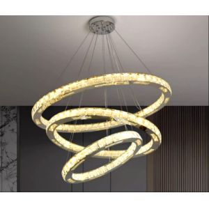 Adjustable Modern Circular Ring Chandelier Dia 50cm / 19.7inch