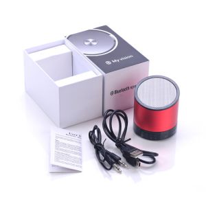 Coloured Bluetooth Hiking Speaker Wireless Rechargeable Speaker 450mAh Li ion