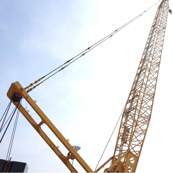 Quality Facing Complex Terrain Used Crawler Cranes For Sale 220T Easily Copes With The Challenge wholesale
