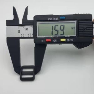 15.9mm*18.1mm Back Pack Buckle Triglide Plastic Rucksack Clips