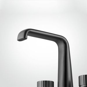 Widespread 3 Hole Two Hand Bathroom Sink Faucet 200mm Width