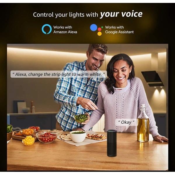 Outdoor 5050 RGB DC12V Music Smart LED Strip Light