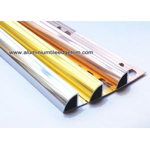 High Gloss Polished Aluminium Tile Edge Trim 2m Rust - Proof Interior Decoration