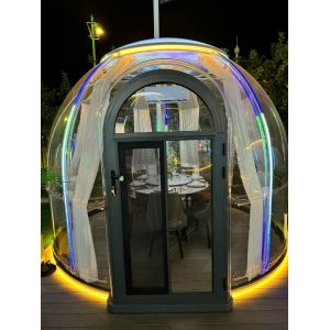 Modern Style Clear Polycarbonate Bubble House Insulated Prefab Picnic Dome Tent