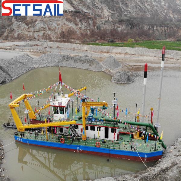 18 Inch Water Flow 3500m3 Cutter Suction Sand Dredger Used in River for Shipping