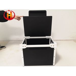 Foldable Corrugated Plastic Cardboard Boxes With Frames