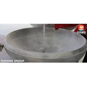 ASTM SA240 321 Stainless Steel Elliptical Head For Tube And Shell Heat Exchanger