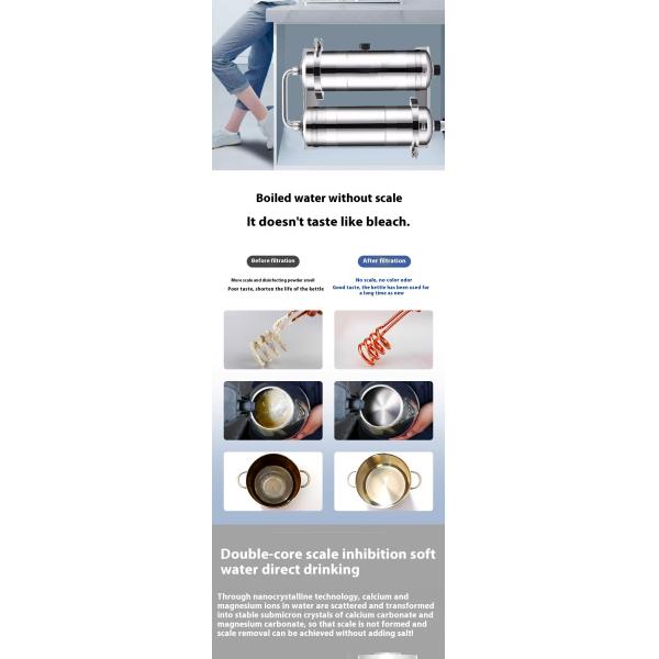 3000-8000L/H Whole House Water Purification Series Commercial Water Purify Energy Saving and Convenient Water Purifier PVDF Membrane