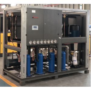 40tr Water Cooled Portable Chiller Hermetic Scroll