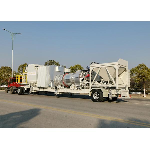 Quality One Trailer Mounted Continuous Asphalt Mixing Plant 20T/H Fast Installation wholesale