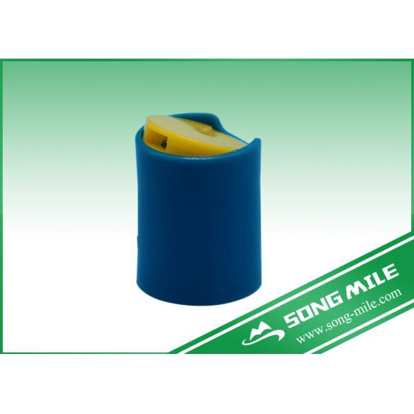 Quality 24/410 Blue Plastic Disc Top Cap Made of PP Material wholesale