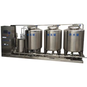Fully Automatic Cip Cleaning System In Food Machinery Industry