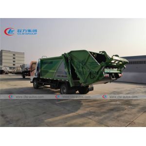 ISUZU 700P 4X2 6CBM Rear Loader Compressed Garbage Truck