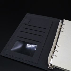 80 Sheets Ring Bound Organizer , Refillable Notebook Binder Customized Design