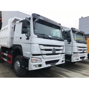 HOWO 6X4 Dump Truck with 371/375HP Engine and Gearbox Front Lifting Style