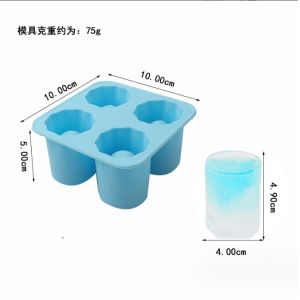 Stocked Silicone Ice Cube Mold for Summer Bar Party Beer Ice Drink Tool