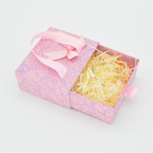 Small Perfume 3mm Cosmetic Packaging Box With Ribbon Handle ALLICO