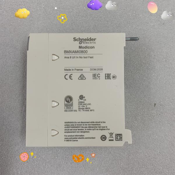 Quality SCHNEIDER BMXAMI0800 MODICON INPUT MODULE NON-ISOLATED FAST SPEED NEW wholesale